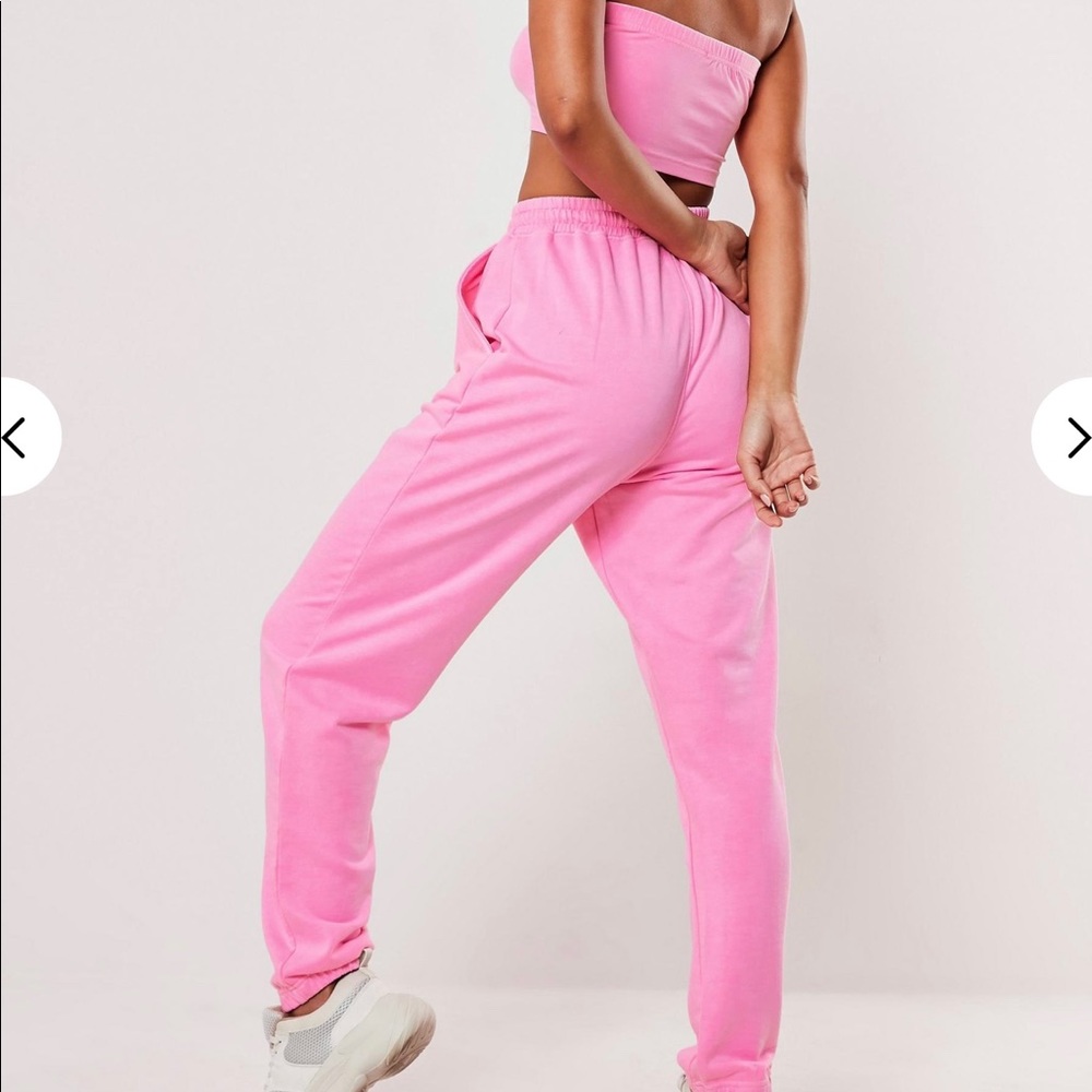 Pink Washed 90 Joggers - Picture 4 of 5